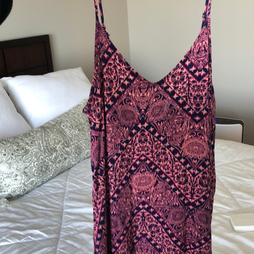 Pink and Blue Tank Top
